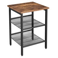 Nočný stolík Pansy (hnedá, 40x55x40 cm) - cena, porovnanie