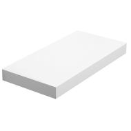 Nástenná polica Popy (biela, 40x3,8x20 cm) - cena, porovnanie