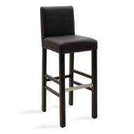 Barová stolička Dasha wenge, sivá - cena, porovnanie