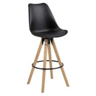 Barová stolička Agassi čierna - cena, porovnanie