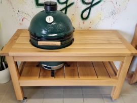 Big Green Egg Dubový stôl LARGE