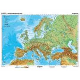 Mapa Európa (A3) - Tabuľka