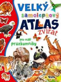 Velký samolepkový atlas zvířat