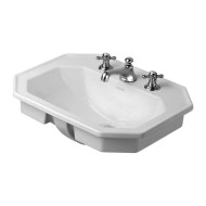 Duravit 1930 Umývadlo s prepadom 0476580000 - cena, porovnanie