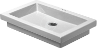 Duravit 2nd floor Bezotvorové umývadlo 03175800291 - cena, porovnanie