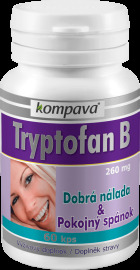 Kompava Tryptophan B+ 500mg 60tbl