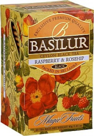 Basilur Magic Raspberry & Rosehip 20x2g