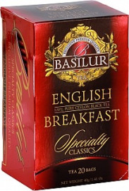 Basilur Specialty English Breakfast 20x2g