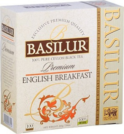 Basilur Premium English Breakfast 100x2g