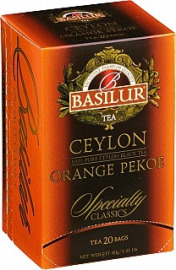 Basilur Specialty Orange Pekoe 20x2g