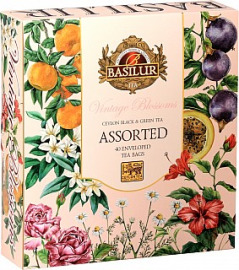 Basilur Vintage Blossoms Assorted obal 40ks