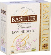 Basilur Premium Jasmine Green 100x2g - cena, porovnanie