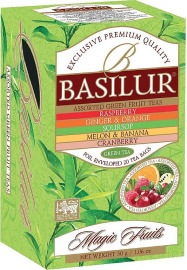 Basilur Magic Fruits Green Assorted 20x1,5g