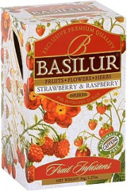 Basilur Fruit Strawberry & Raspberry 20x1,8g