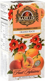 Basilur Fruit Orange Peach  25x2g