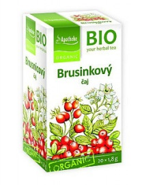 Apotheke BIO Brusnicový čaj 20x1,8g