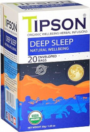 Tipson BIO Wellbeing Deep Sleep  20x1,5g