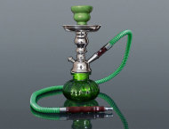 Shisha Fajka vodná 25cm/1 s kufríkom zelená - cena, porovnanie