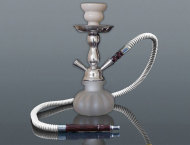 Shisha Fajka vodná 25cm/1 s kufríkom biela - cena, porovnanie