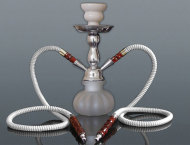 Shisha Fajka vodná 26cm/2 biela - cena, porovnanie