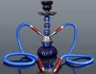 Shisha Fajka vodná 28cm/2 modrá - cena, porovnanie