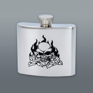 Ploskačka Skull flame 150ml - cena, porovnanie