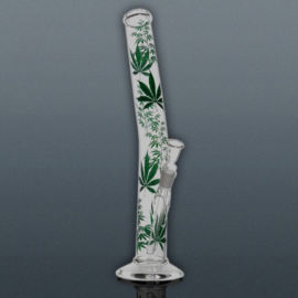 Vodná fajka Bongo sklo Profi Rasta 46cm