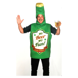 Maska - kostým fľaša piva