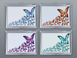 Tabatierka so vstavaným zapaľovačom Gentelo Butterfly