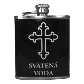 Ploskačka nerezová Svätená voda 180ml