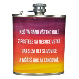 Ploskačka nerezová Slivovica 180ml