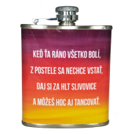 Ploskačka nerezová Slivovica 180ml - cena, porovnanie