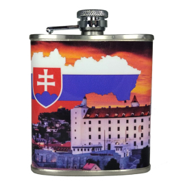 Ploskačka nerezová Slovakia 180ml