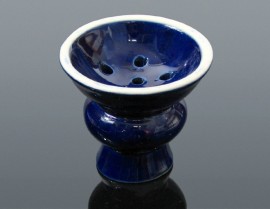 Korunka do vodnej fajky modrá II