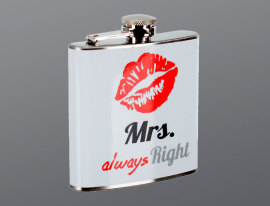 Ploskačka Mrs.always Right 180ml