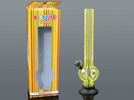 Bongo akrylové 21 cm pásiky