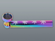 Sklenená fajka Rainbow 9,5cm - cena, porovnanie
