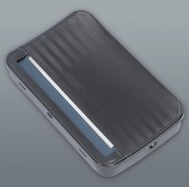 Rolovač cigariet 10,5cm kovový Black