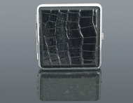 Tabatierka koža čierna - cena, porovnanie