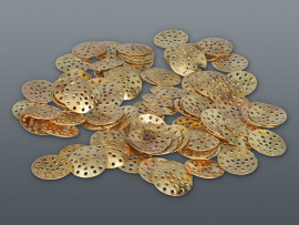 Sitká do fajky a bonga 18mm tenké oceľové 100ks