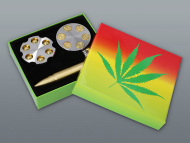 Gentelo Darčeková sada kovová fajka s mlynčekom a sitkami - cena, porovnanie