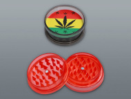 Mlynček na tabak plastový List IX. 6cm - cena, porovnanie