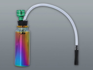 Vodná fajka Rainbow s hadičkou 10cm - cena, porovnanie