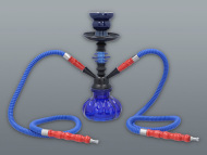 Fajka vodná 28cm/2 modrá - cena, porovnanie