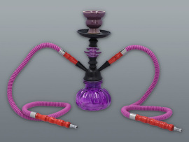 Fajka vodná 28cm/2 fialová