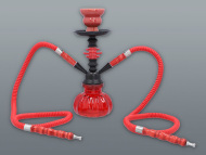 Fajka vodná 28cm/2 červená - cena, porovnanie