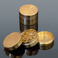 Mlynček na tabak kovový Gold 3cm - cena, porovnanie