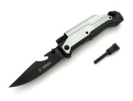 Kandar Nôž záchranársky 3 v 1 Grey 22/9cm - cena, porovnanie