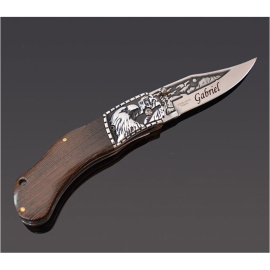 Poľovnícky nôž BERKUT 21 s gravírovaním textu