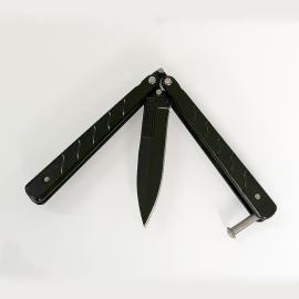 Nôž motýlik black II. 17/8cm